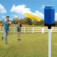 thumbnail image 5 of MD Sports 6 in 1 Backyard Combo Game Set, Volleyball, Badminton, Flying Disc, Lawn Dart, Horseshoes, Bottle Strike, Yellow/Red/Blue, 5 of 7