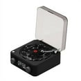 thumbnail image 1 of Haut-parleur Bluetooth en Vinyle Wave avec Lumières d'Ambiance Réglables, Nouveaux Lecteurs de Disques Vinyles Wave, Lecteur de Musique avec 4 Modes, Lecteur de Modèles de Disques Vintage avec l'Heure, Son Surround 360, 1 of 8