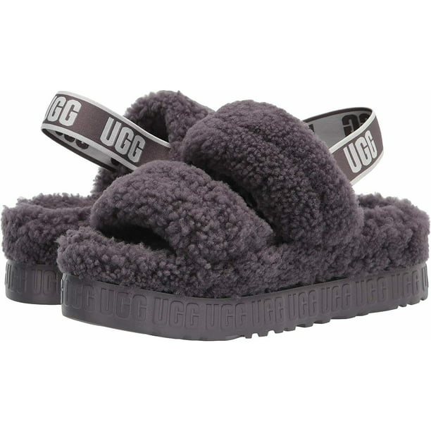 UGG Women's Oh Fluffita Sheepskin Slipper Slide Sandals 1120876