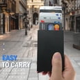 thumbnail image 2 of Pop Up Id Rfid Card Male Wallet Mini Package Aluminum Metal Protective Gear Storage Bag Smart Quick Release Women Wallet Jd4, 2 of 4