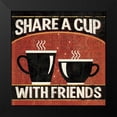thumbnail image 2 of Pela Studio 15x15 Black Modern Framed Museum Art Print Titled - Coffee Roasters III, 2 of 5
