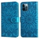 thumbnail image 2 of Funda tipo cartera GANGXUN para iPhone 12 , diseño girasol, cuero PU, soporte, cierre magnético, tarjetero, 2 of 5