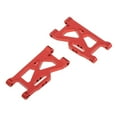 thumbnail image 4 of Lote de 2 brazos oscilantes delanteros inferiores RC 1/14 para coche WLtoys 144001 Rock Crawler rojo, 4 of 7