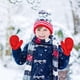 thumbnail image 5 of Guantes cálidos de invierno clásicos para niños de jardín de infantes de 1 a 4 años, estilo 2, 5 of 5