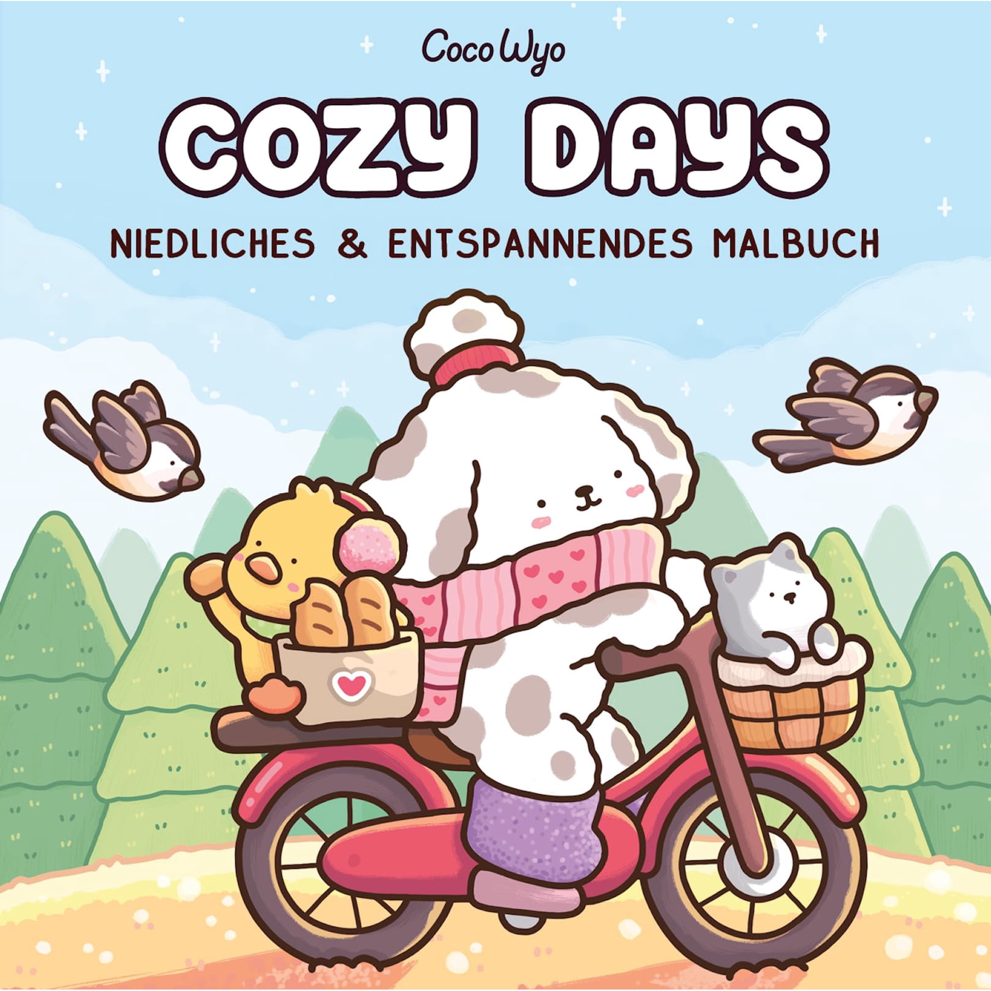 Coco Wyo Cozy Days: Malbuch f&uuml;r Erwachsene Teenager und Kinder (Cozy Spaces Colori (Paperback)
