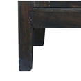 thumbnail image 6 of Sunset Trading Cottage Carved 39" Solid Wood Cabinet in Distressed Brown, 6 of 7