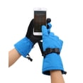 thumbnail image 3 of Toppers Waterproof Winter Thinsulate Lined Snowboard Ski Gloves Electric Blue M, 3 of 4