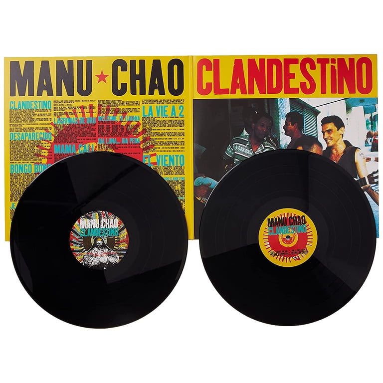 Because Music, Vinyl Record, Clandestino, Manu Chao - Walmart.com