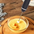 thumbnail image 1 of BESTYASH Hand Whisk Electric Kitchen Whisks Plastic Black Whisking Cream Home Use 1Pcs, 1 of 7