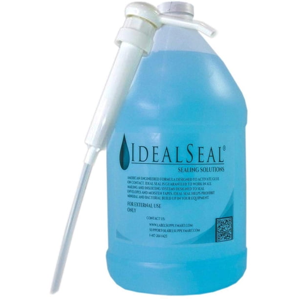 Preferred Postage Supplies One Gallon Of Sealing Solution With Heavy Duty Pump Compare To Pitney 
