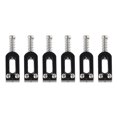 thumbnail image 2 of Tremolo Saddles,6Pcs Electric Guitar Tremolo Bridge Saddle Tremolo Bridge Saddle Streamlined Design, 2 of 14