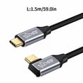 thumbnail image 2 of Type C Male To Male Data Cable 100W 5A Fast Charge USB3.1Gen2 Dual Male 4K Screen Projection Video Cable, 2 of 2