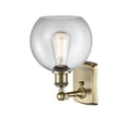thumbnail image 3 of Innovations Lighting  Athens 1 Light 8" Sconce Antique Brass/Clear, 3 of 5