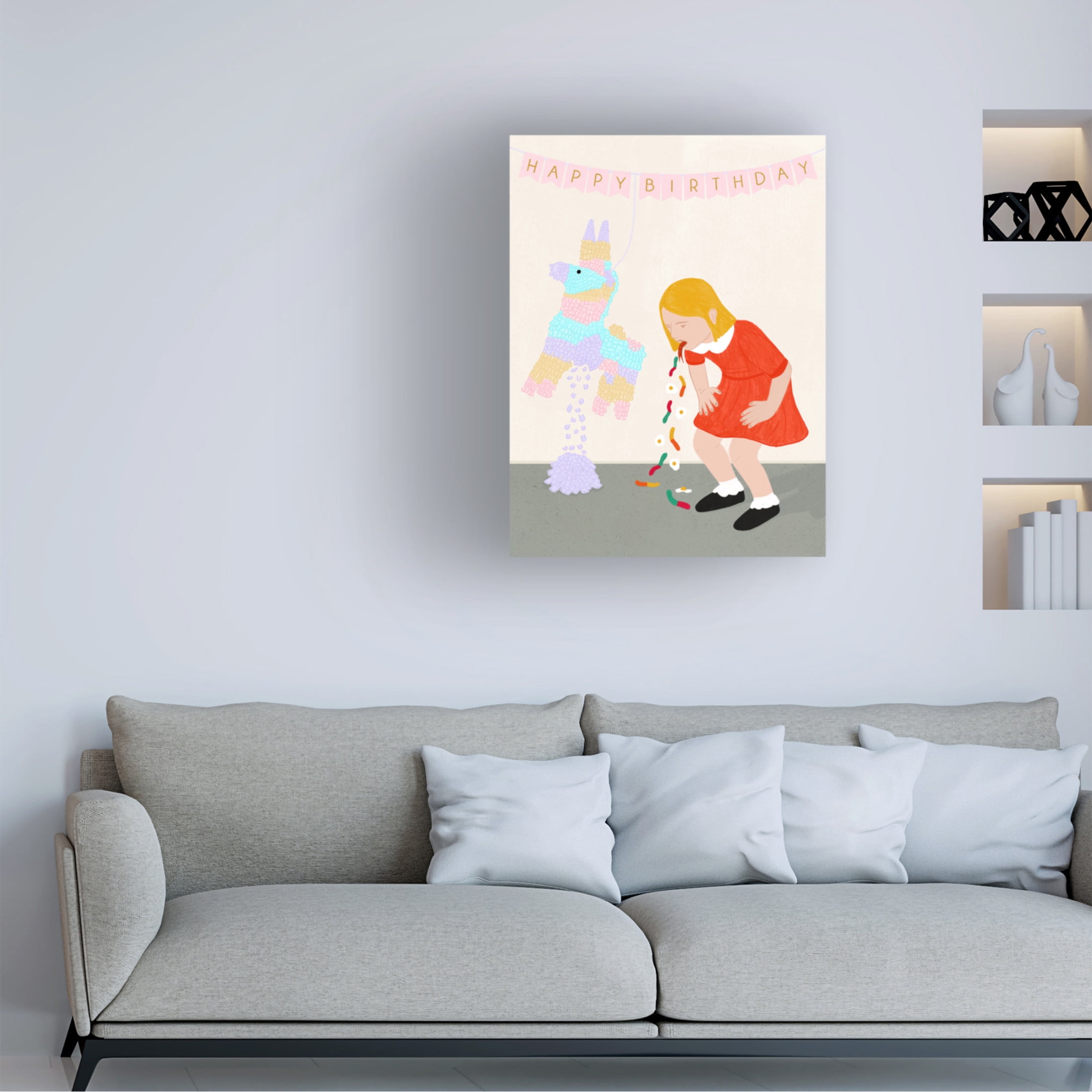 Trademark Fine Art Jota de jai Excitement Canvas Wall Art