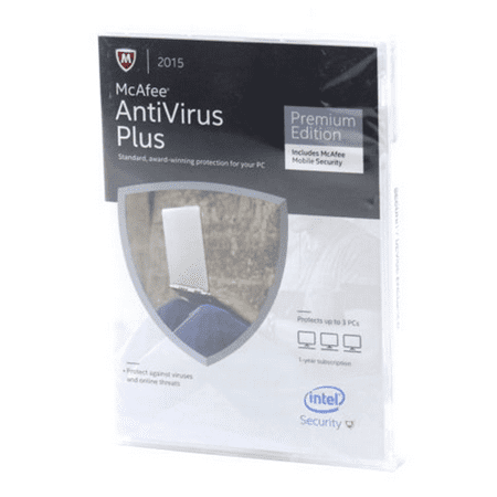 McAfee 2015 Antivirus Plus 3 PC Mobile Security