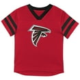 thumbnail image 2 of Toddler Outerstuff Red/Black Atlanta Falcons Red Zone V-Neck T-Shirt & Pants Set, 2 of 5