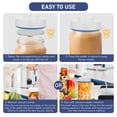 thumbnail image 5 of Mason Jar Vacuum Sealer Kit for Wide & Regular Mouth Jars, Manual Vacuum Pump with Hose, Mason Jar Sealing Kit with Jar Opener and Lids for Food Storage, 5 of 6
