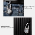 thumbnail image 4 of Hi,Fancy Digital Carabiner Clip Watches Hook Clock Luminous Multi-function Fob Nurse Watch Compasses Week Clocks Hospital Orange, 4 of 9