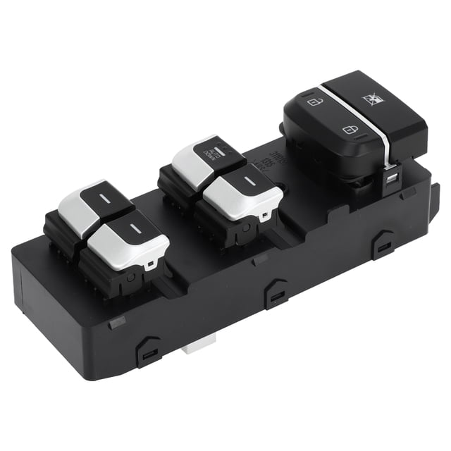 Interruptor de ventana eléctrica Unique Bargains No.93571D4000 para el lado del conductor delantero para Kia Optima 2016-2020 Negro