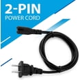thumbnail image 3 of Cable de alimentación LORDTRONICS, universal, 2 clavijas, 125 V AC, 20 pies, 3 of 4