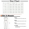 thumbnail image 2 of Fall Outfits for Women Two Piece Outfit Casual 2 Piece Short Sleeve Tops Crew Neck Pants Sets Tracksuits M, 2 of 4