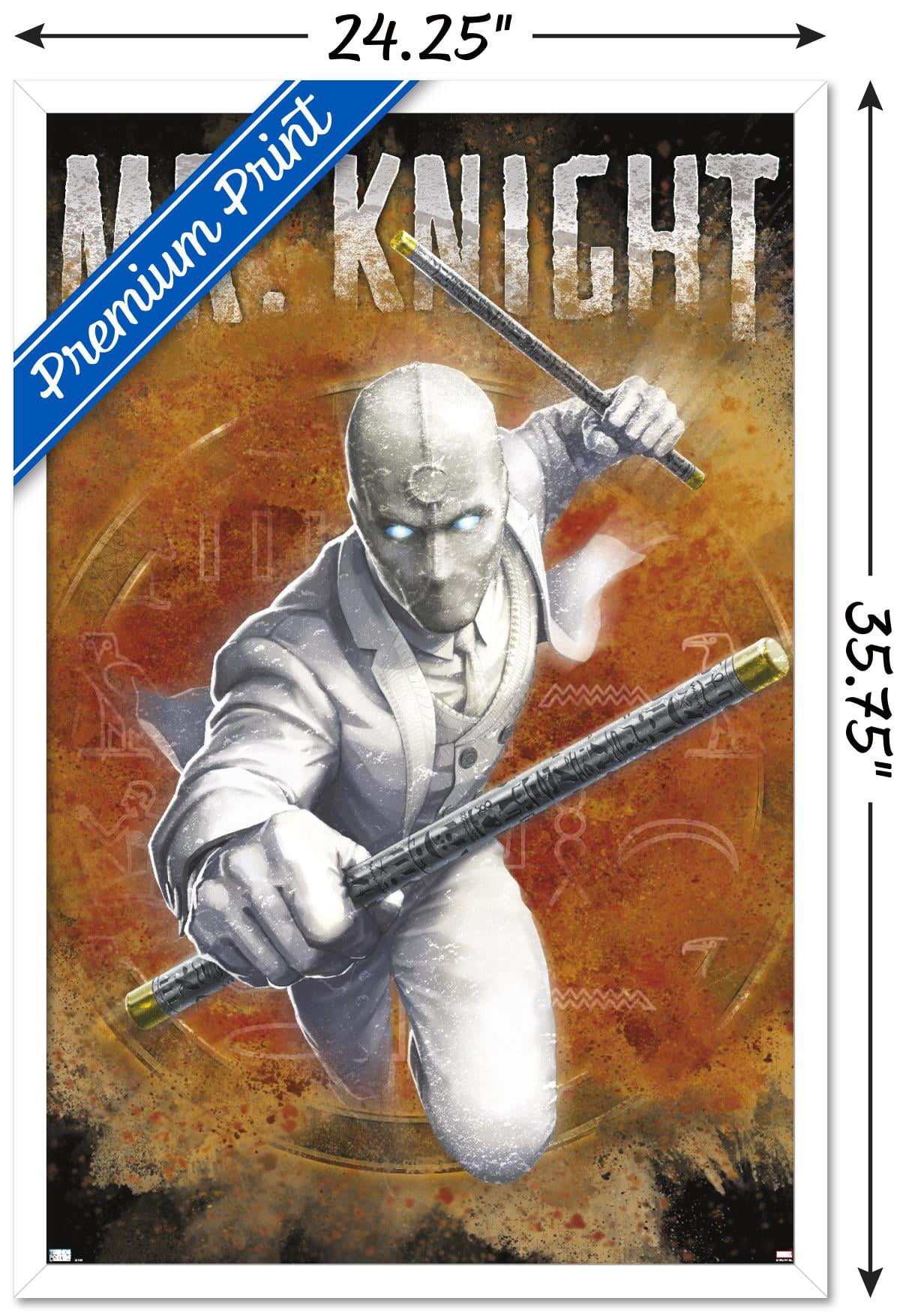 Marvel Moon Knight - Mr. Knight Wall Poster, 22.375" x 34" Framed