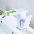 thumbnail image 3 of 1 Waterfall LED Bathroom Faucet - White, 3 of 5