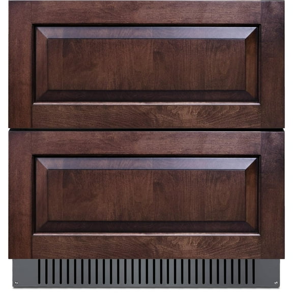 30" wide built-in undercounter ADA height 2-drawer outdoor all-refrigerator