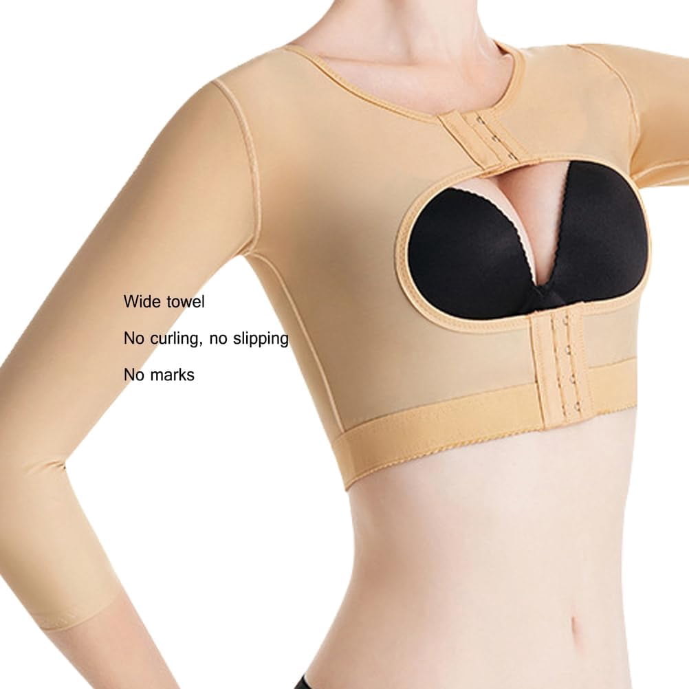 Lanola Arm Compression Sleeves, Arm Shapers Lipo Post Surgery Garments, Posture Corrector Tops