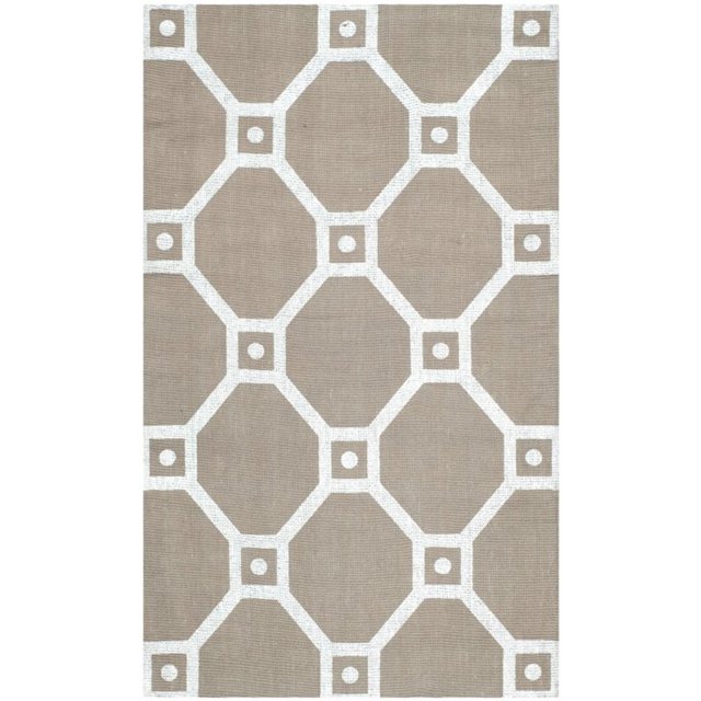 Safavieh Cedar Brook 4' X 6' Handmade Jute Pile Rug in Gray and Silver