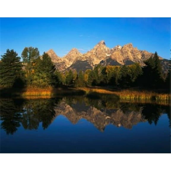 Posterazzi PDDUS51AJE0077 Teton Range & Snake River Grand Teton National Park Wyoming Poster Print by Adam Jones - 34 x 27 in.