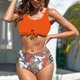 thumbnail image 2 of Traje de baño dividido grande y cómodo para mujer Conjunto de traje de baño delgado y elegante OAVQHLG3B Store lin121212, 2 of 4