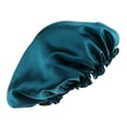 thumbnail image 4 of Gorro para dormir de seda Yuyangstore Sombrero de seda satén dormir Verde, 4 of 8