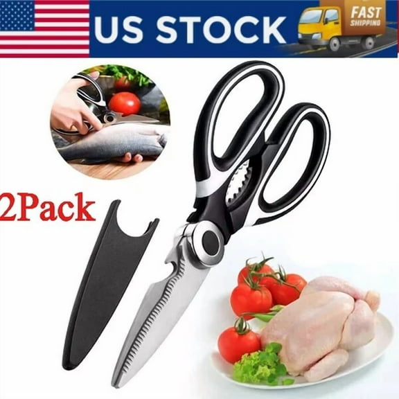Heavy Duty Stainless Steel Kitchen Scissors For Meat Bone Kitchen Utility Shears