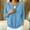 Light Blue, variant on Women’s Waffle Knit Zip‑Up Cardigan Jacket, Crew Neck Long‑Sleeve Lightweight Casual Knit Outerwear with Side Pockets Pink S