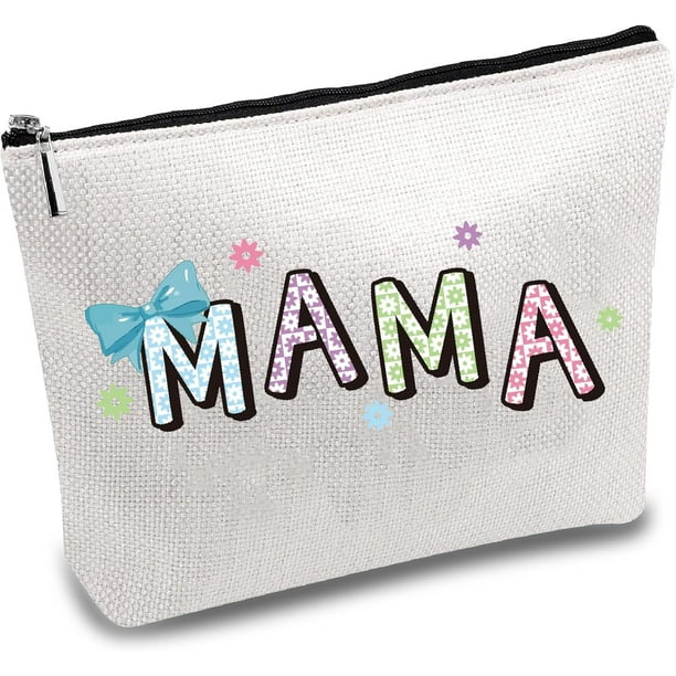 Bolsas de maquillaje para mamá, bolsa de cosméticos multifunción con cremallera, neceser de viaje, organizador de maquillaje, bolsa de herramientas, bolsas de almacenamiento grandes