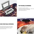 thumbnail image 5 of Flag Eagle Firework Travel Luggage Suitcase COVER, Washable Suitcase COVERS Elastic, M - Fits 22-24 inch luggage (No Suitcase), 5 of 6