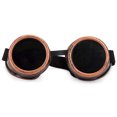 thumbnail image 2 of C.F.GOGGLE Kaleidoscope Goggles Steampunk Welding Goth Cosplay Vintage Goggles Rustic, Black, 2 of 4