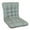 Green, variant on Uutvmp Chair Cushions, Non Skid Slip Backed Set of Upper and Lower, Seat Cushion Non Skid Slip, Chair and Cushions Pads for Indoor Home, Kitchen