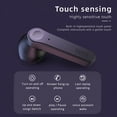 thumbnail image 3 of Wireless Earbuds, SEGMART Bluetooth 5.0 Wireless Earbuds with Charging Case, 30H Playtime Stereo Wireless Headphones Built-in Mic, Waterproof True Wireless Earbuds with Deep Bass for Sport, Gym, L5365, 3 of 10