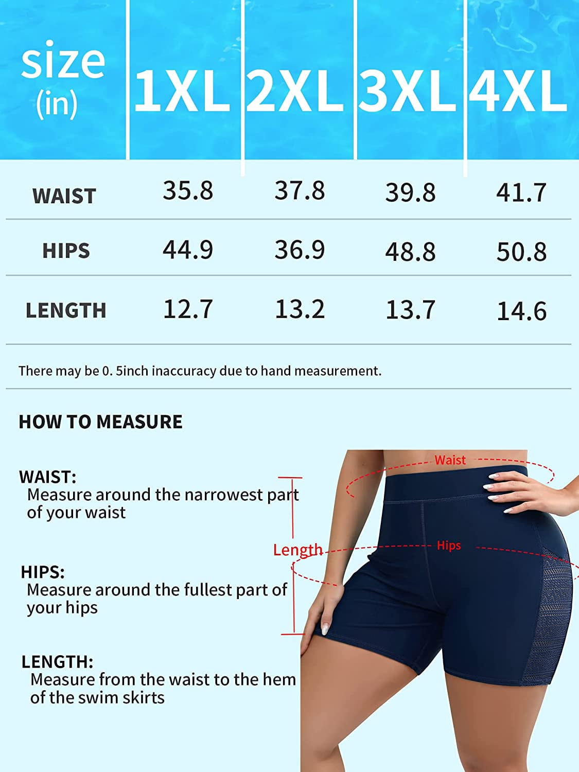 ALove Women's Plus Side High Rised Swim Shorts Tummy Control Hollow Out Swim Bottoms