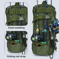 thumbnail image 4 of Tactical Fishing Backpack Tackle Bag with Rod Holders Fish Equipment Storage Molle Camping Hiking Outdoor Multifunctional Bag, 4 of 9