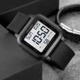 thumbnail image 5 of Squar Women's Men's Digital Watch Big Numbers Dial Multifunction Large Face Waterproof LED Watches, 5 of 6