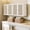 White, variant on 48 Inches Laundry Room Wall Cabinets Bathroom Cabinets Wall Mounted with Adjustable Shelves, Rattan Wall Cabinet for Bedroom, Kitchen, Bathroom