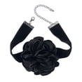thumbnail image 1 of Pulsera de collar geométrica de moda elegante y romántica con flocado de rosas, 1 of 6