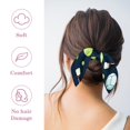Tennis 6Piece Set of Detachable Rabbit Ear Bow Hair Rings Hair Ties