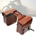 thumbnail image 5 of Nishiyuenyi Motorcycles Saddle Bags Universal Rear Seat Side Bags Motorcycle Accessories Brown, 5 of 8