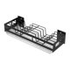 thumbnail image 1 of 1Pc Multi Functional Kitchen Storage Rack Wall Hanging Rack Storage Tools Kitchen Items Organizer Black (Dish Rack with Glue And Screw), 1 of 3