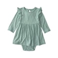 thumbnail image 2 of Carter's Child of Mine Baby Girl ComfySoft Dress, Sizes Preemie-12 Months, 2 of 6