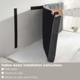 thumbnail image 4 of Lammlaoe Twin Headboard, Upholstered Wall Mounted, Peel and Stick Installation, Sound Reducing 3D Panel Design, Easy Assembly, Gray, 4 of 6